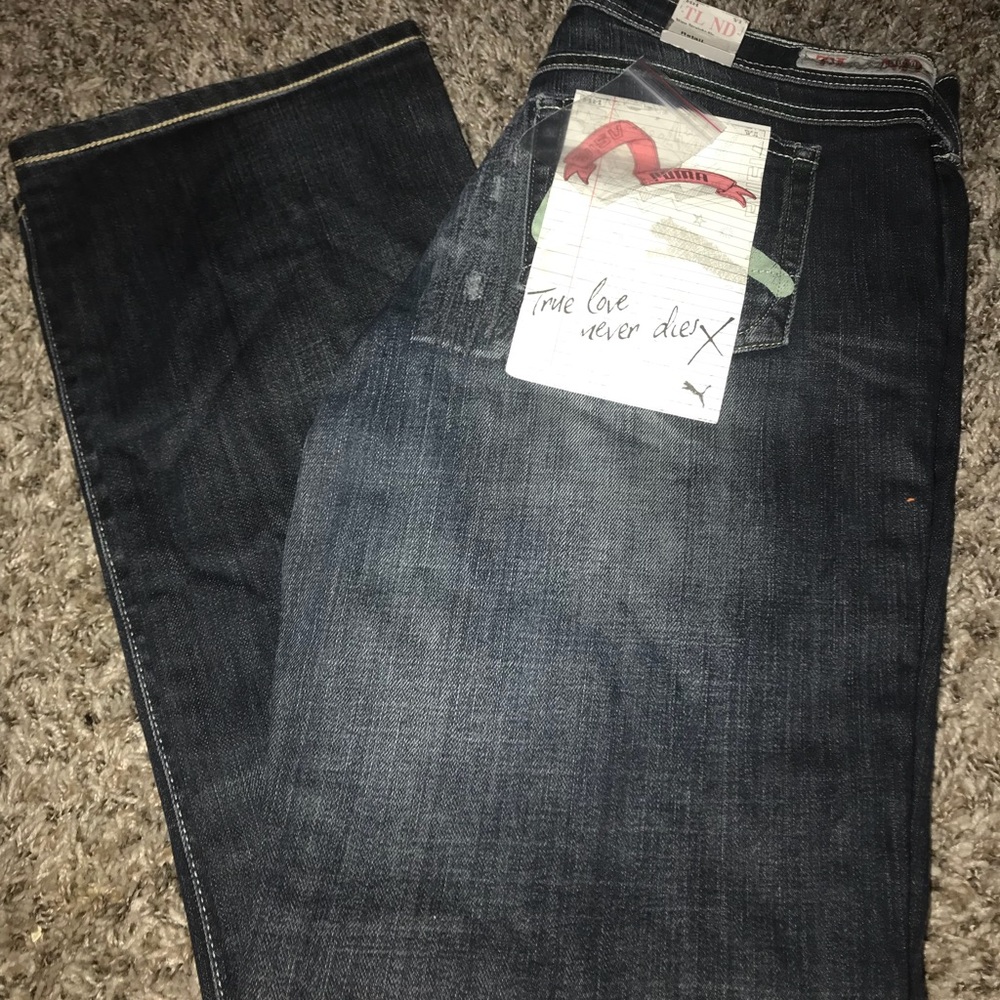 Wmns EVISU Puma Straight Fit Jeans 30x32